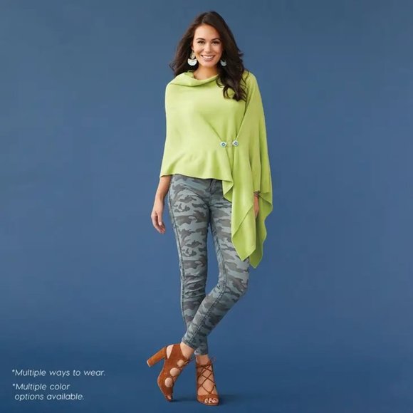 Aspen Gold-Lightweight Ponchos - Picture 4 of 4